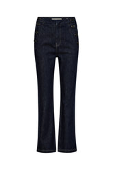 Pieszak Jenora Cropped Sailor Jeans Wash Blue Dawn Rinse, Rinse Denim
