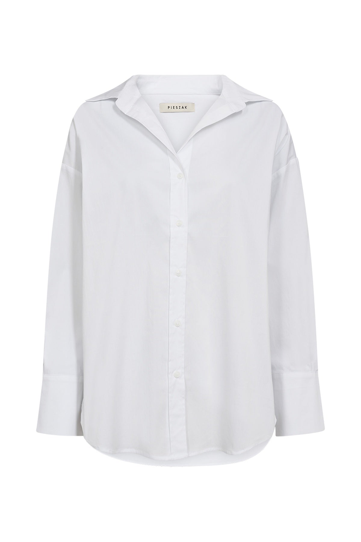 Pieszak Nyla Poplin Shirt, Optical white