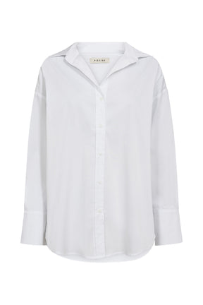 Pieszak Nyla Poplin Shirt, Optical white