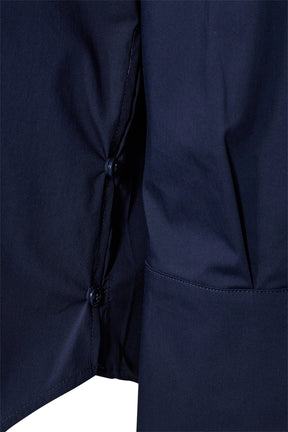 Pieszak Nyla Poplin Shirt, Midnight Navy