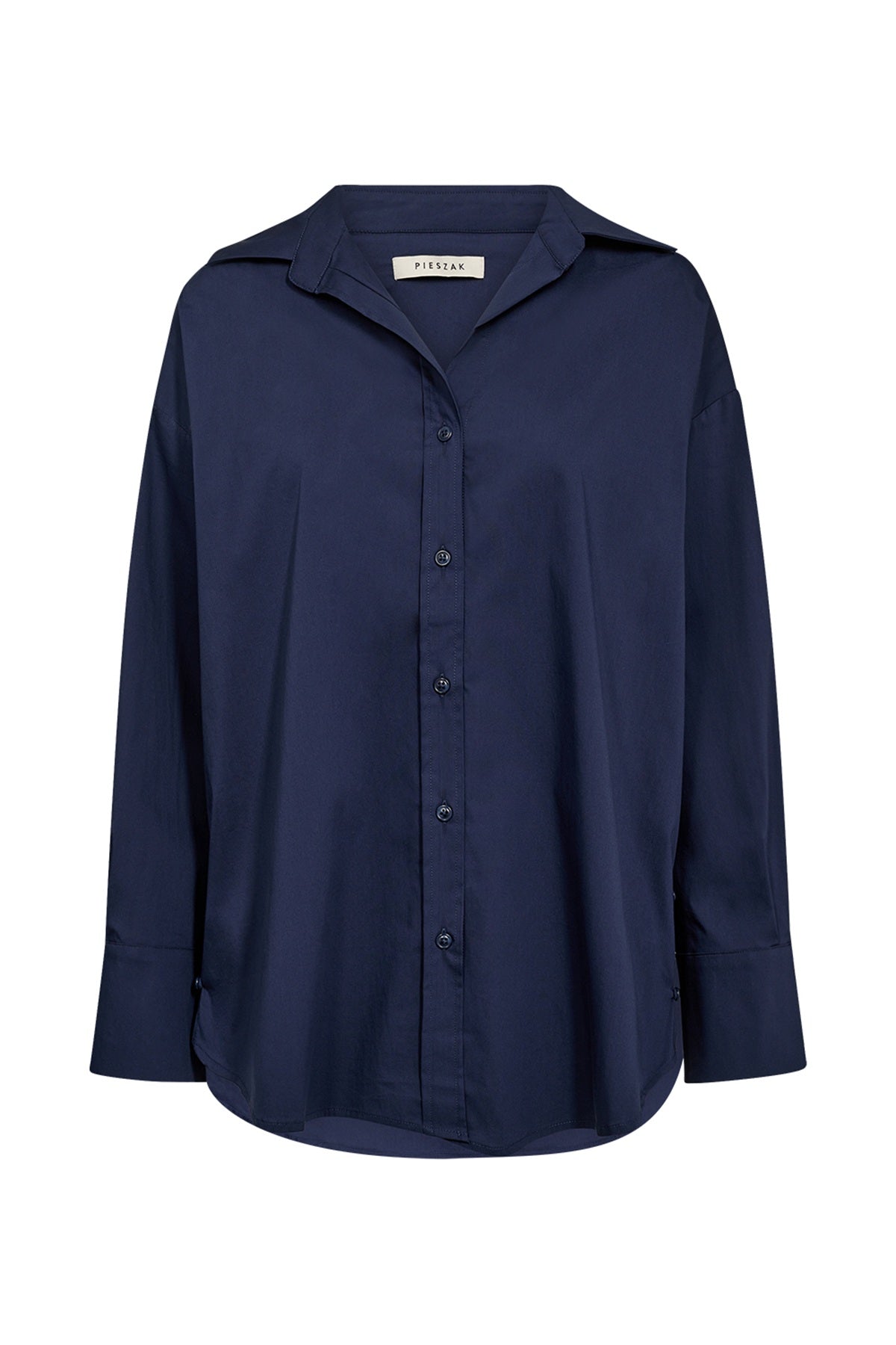 Pieszak Nyla Poplin Shirt, Midnight Navy