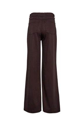 Pieszak Sasha French Pleat Pant, Black Coffee