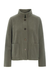 Henriette Steffensen  FLEECE JACKET 7164, DUSTY GREEN