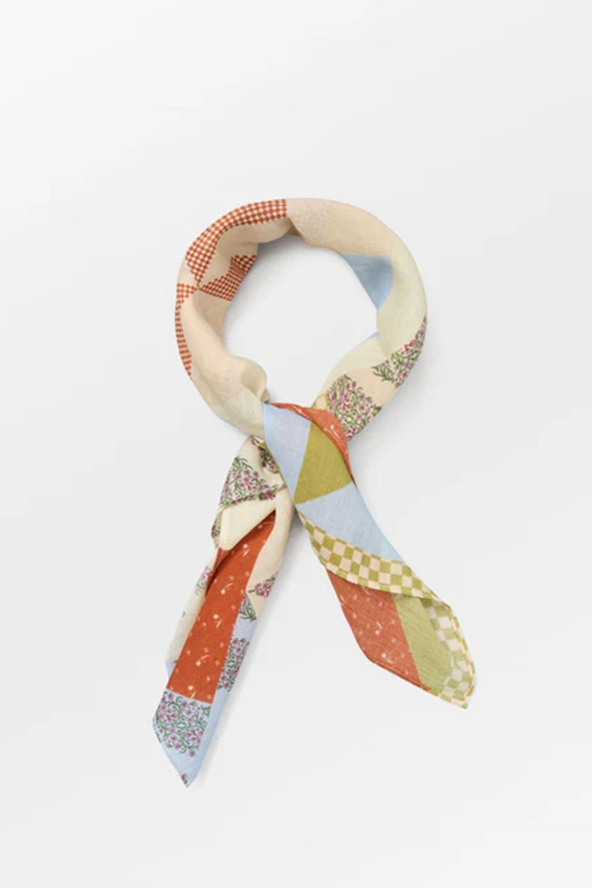 Beck Söndergaard Quilta Cotta Scarf, Khaki Green
