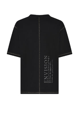 Humble by Sofie LEANAHBS SOCCER TEE, Black