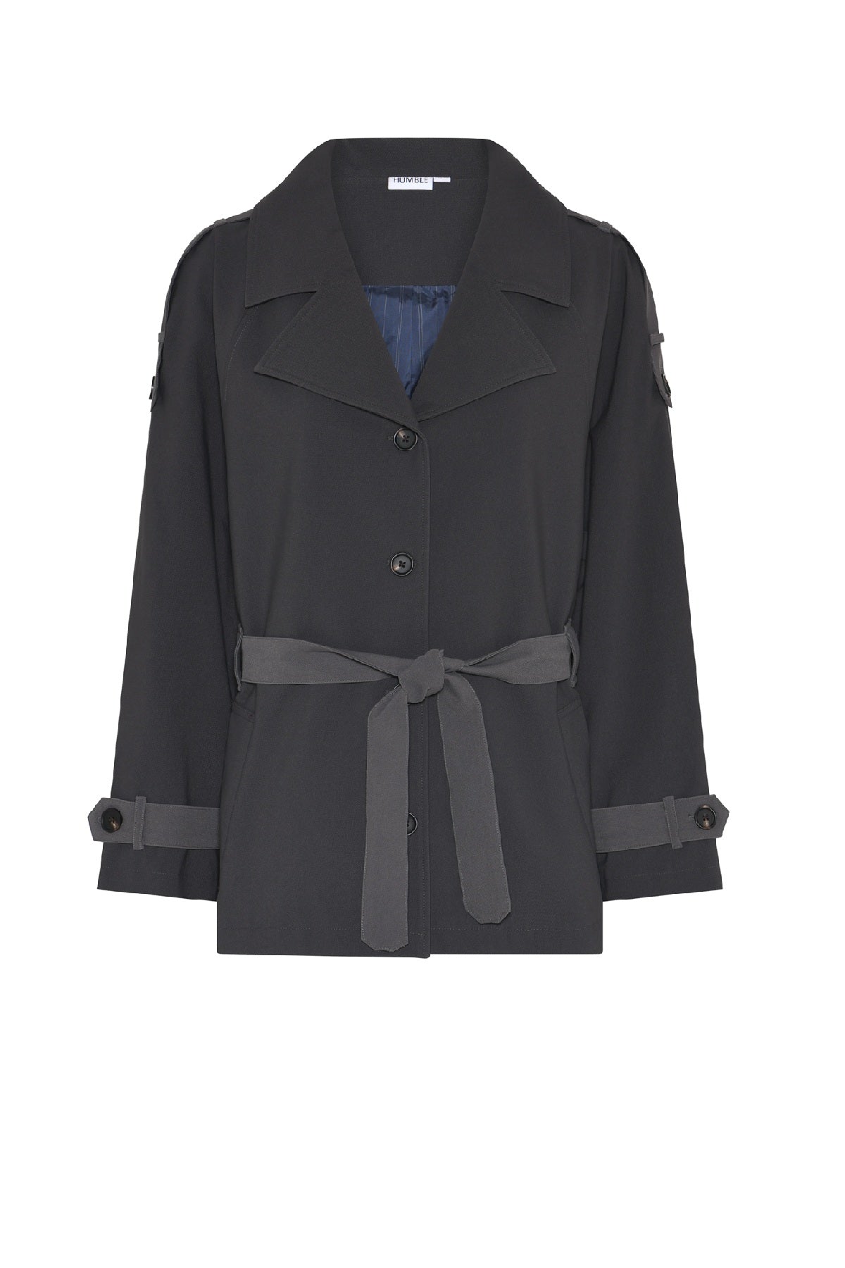 Humble by Sofie LUCCAHBS JACKET, Dark grey combi