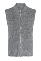 Humble by Sofie LUTUSHBS VEST, Grey melange