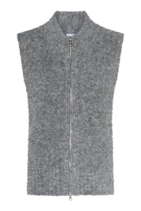 Humble by Sofie LUTUSHBS VEST, Grey melange