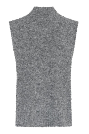 Humble by Sofie LUTUSHBS VEST, Grey melange