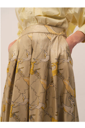 Gossia LovisaGO Jo Skirt, Soft Lemon Mix