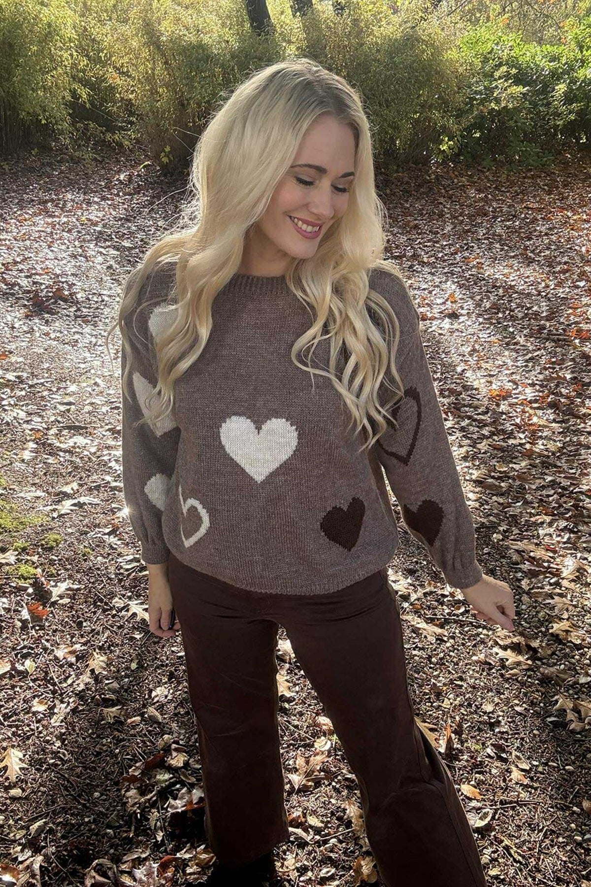 Moondust HEART KNIT, FANGO