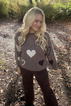 Moondust HEART KNIT, FANGO