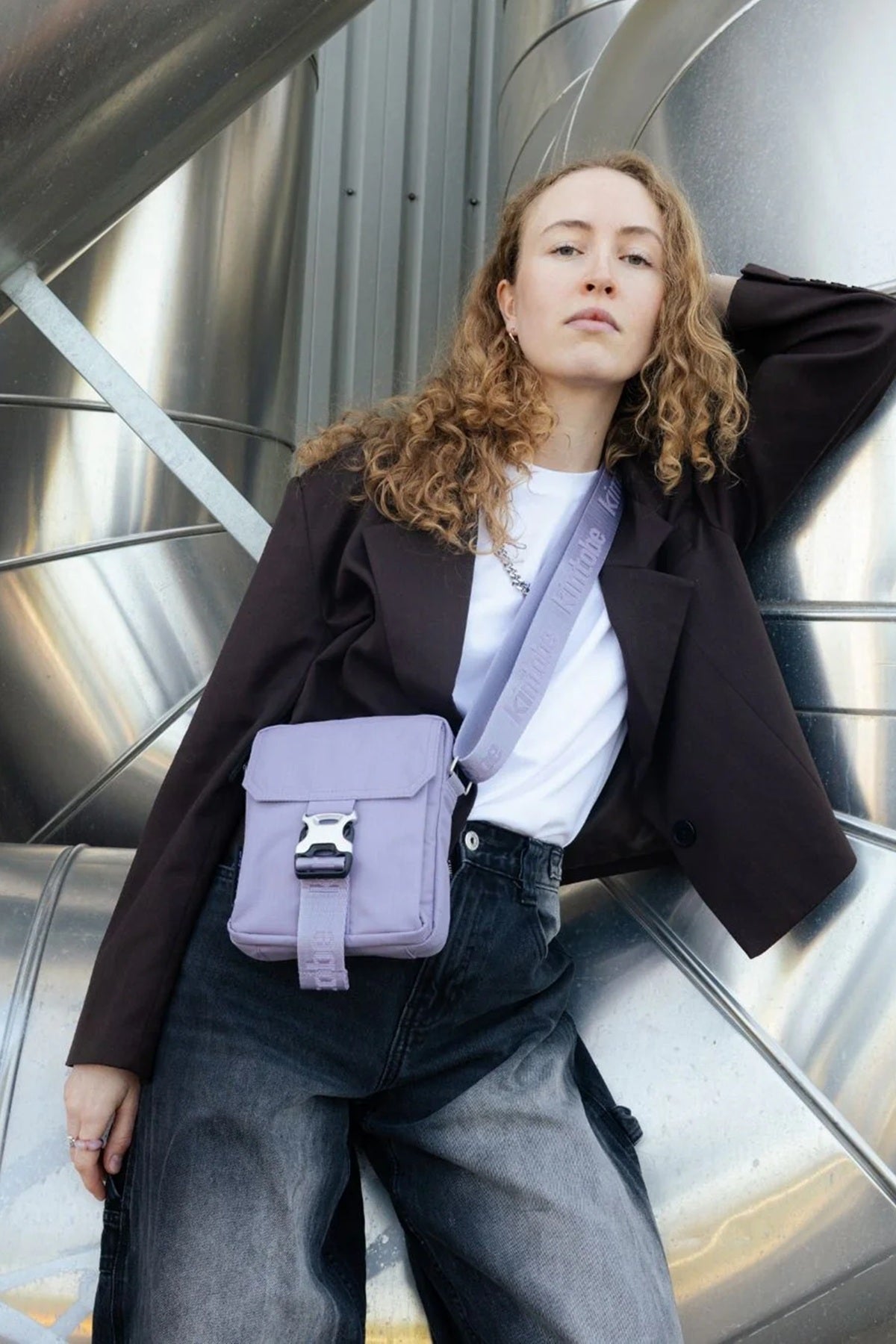 Kintobe NICO Crossbody, Concrete Lilac