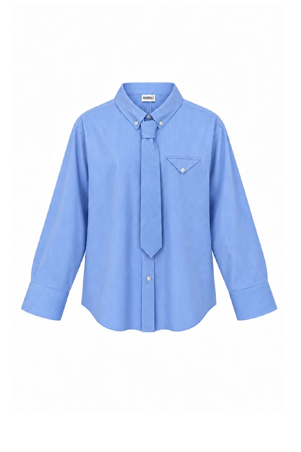 Humble by Sofie RISAHBS SHIRT, Blue combi