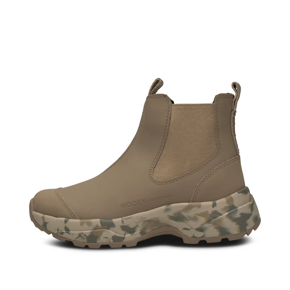 Woden Siri Waterproof, Silver mink/Camouflage