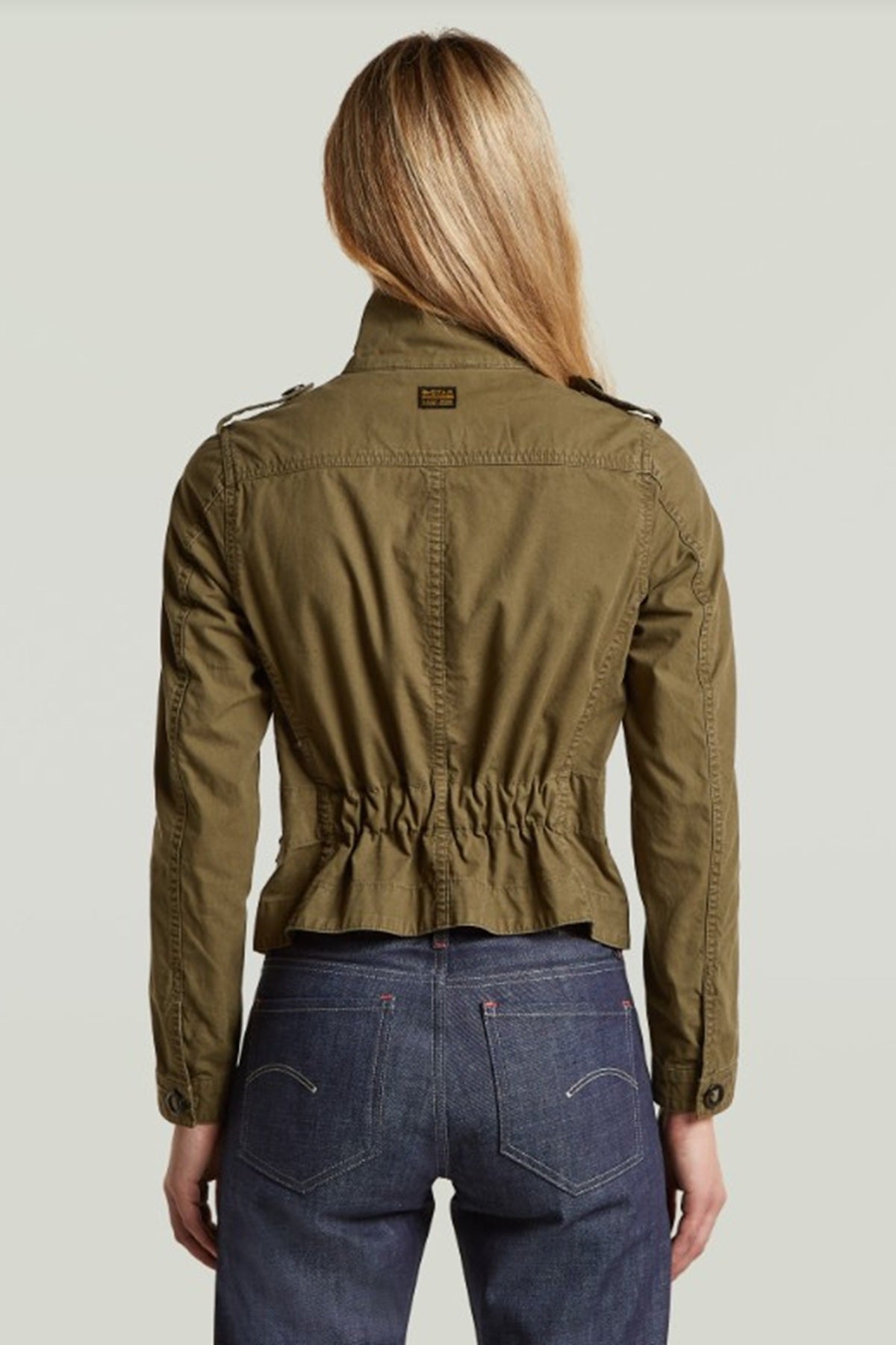 G-Star Short Officer Jacket, Dark Khaki