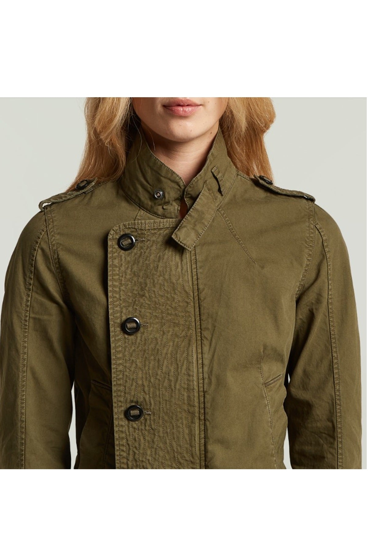 G-Star Short Officer Jacket, Dark Khaki