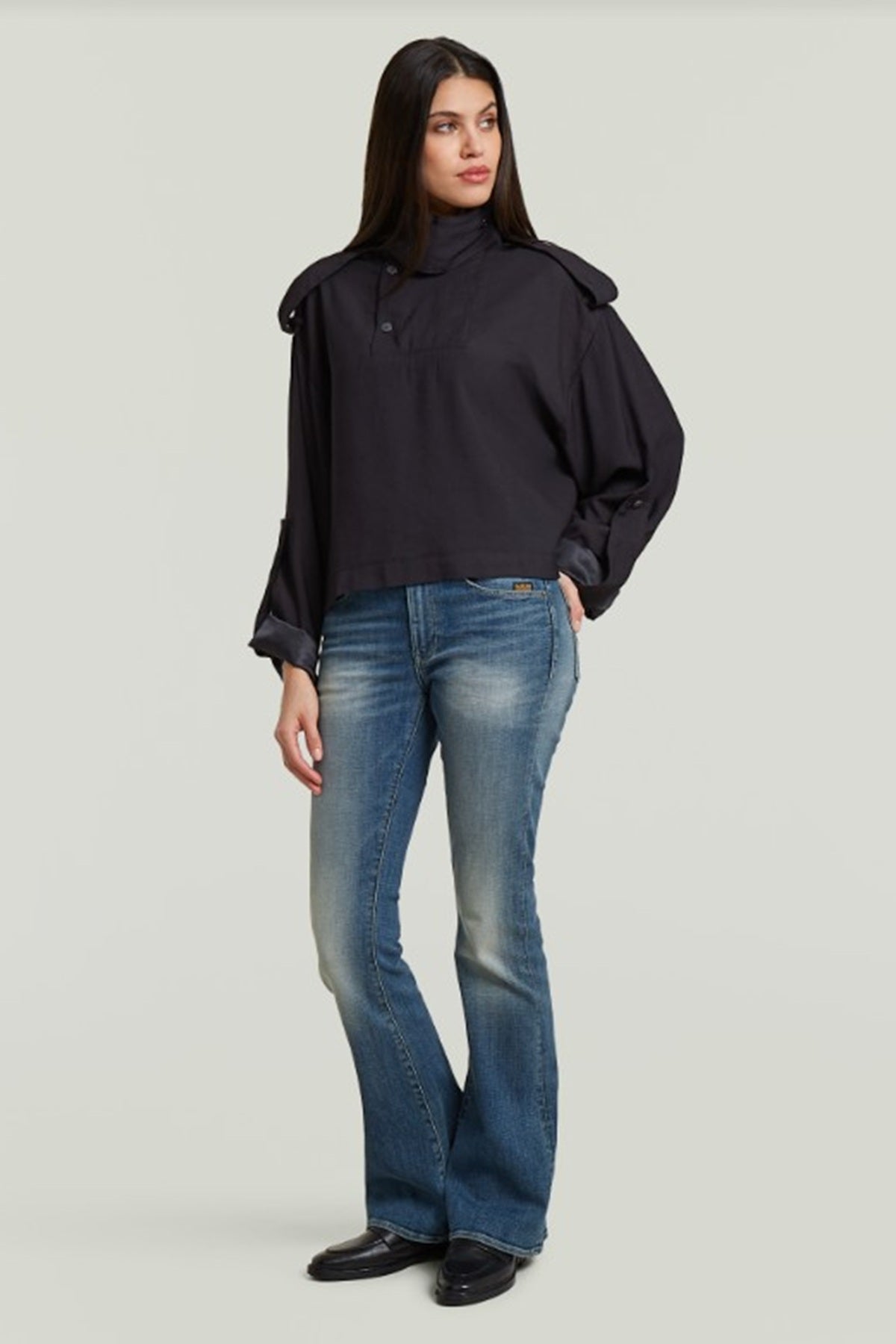 G-Star Anorak shirt l\s, black