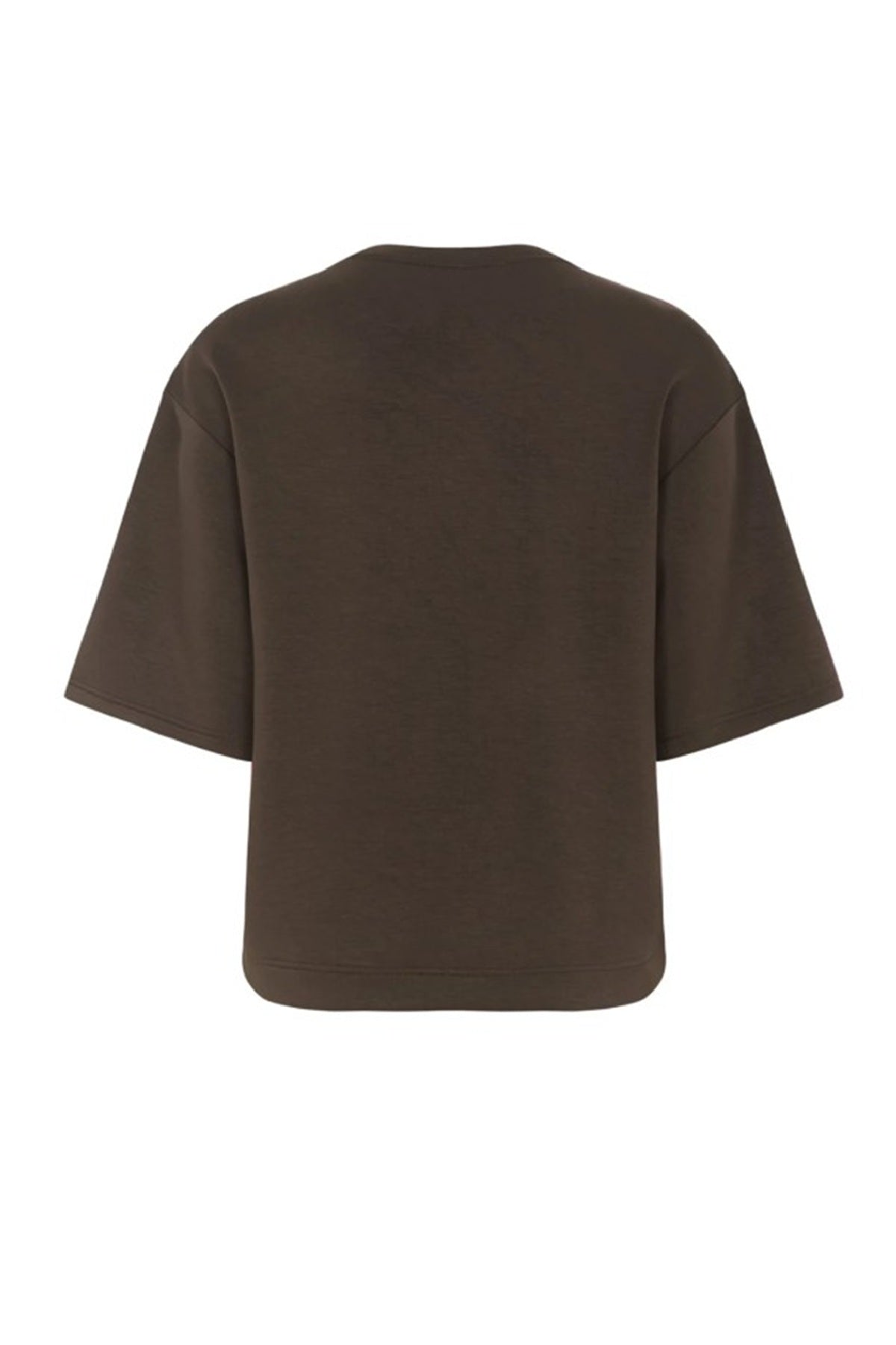 TOODAY Azra Boxy T-shirt,  Bitter Chocolate