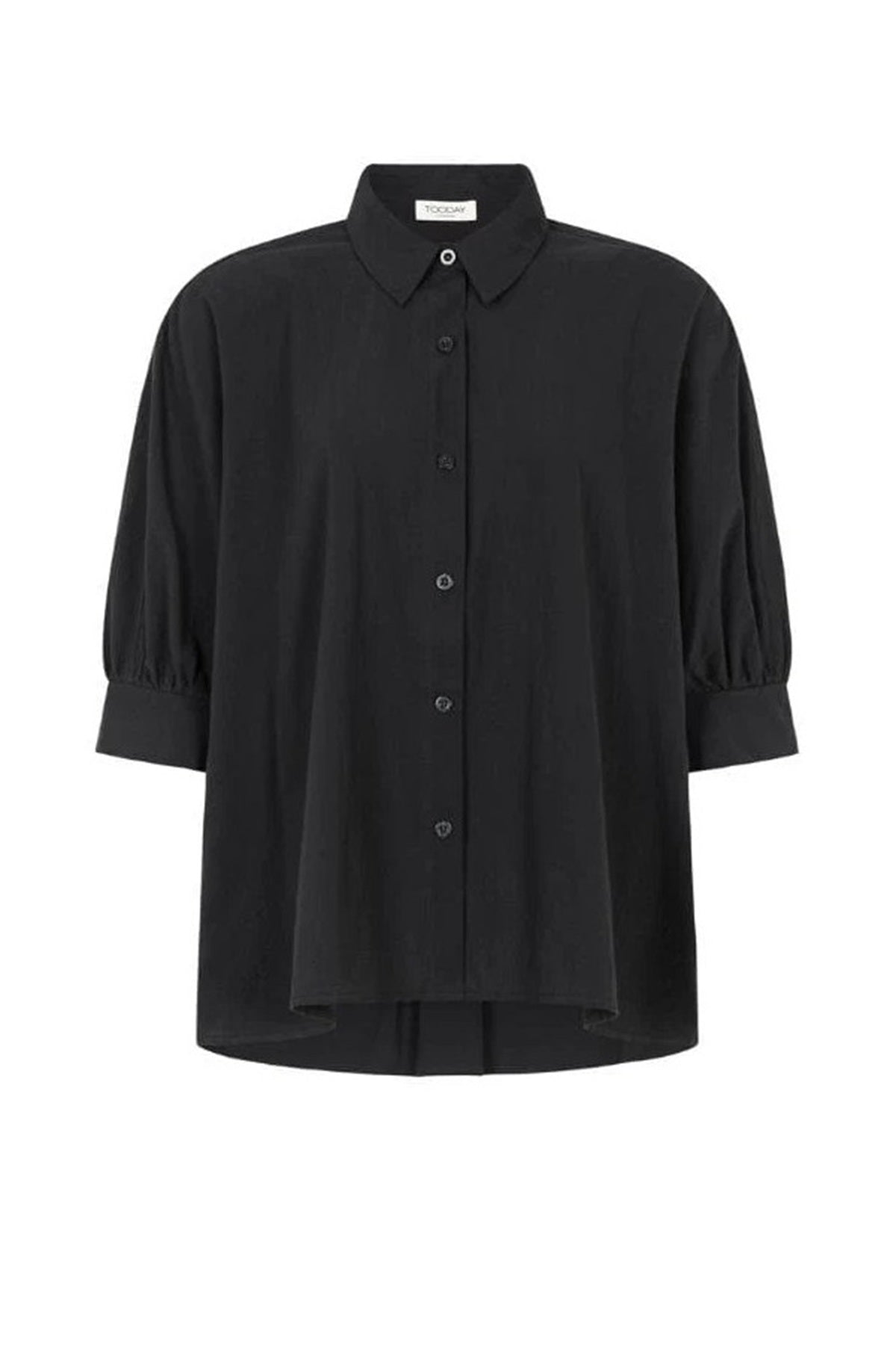 TOODAY Anabel Oversize Shirt, Black