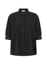 TOODAY Anabel Oversize Shirt, Black