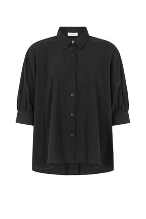 TOODAY Anabel Oversize Shirt, Black