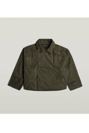 G-Star 4 Pocket cape jacket, black olive