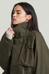 G-Star 4 Pocket cape jacket, black olive