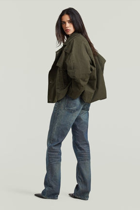 G-Star 4 Pocket cape jacket, black olive