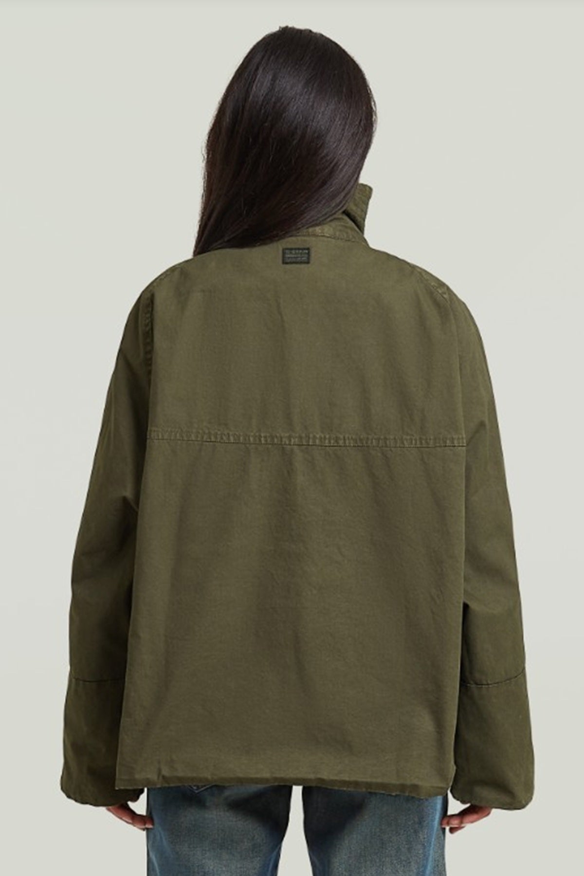 G-Star 4 Pocket cape jacket, black olive