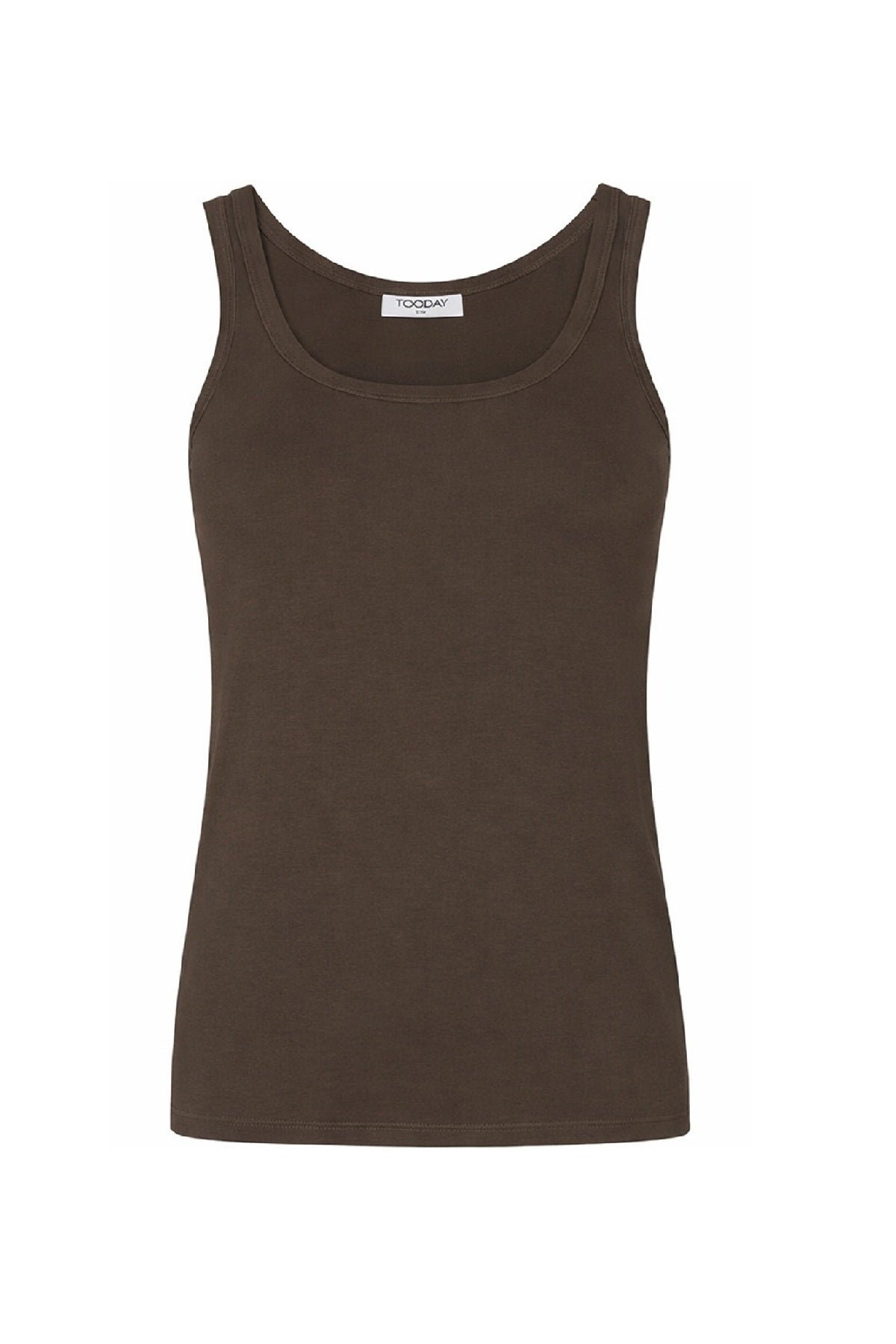 TOODAY Penelope Tank Top, Bitter Chocolate