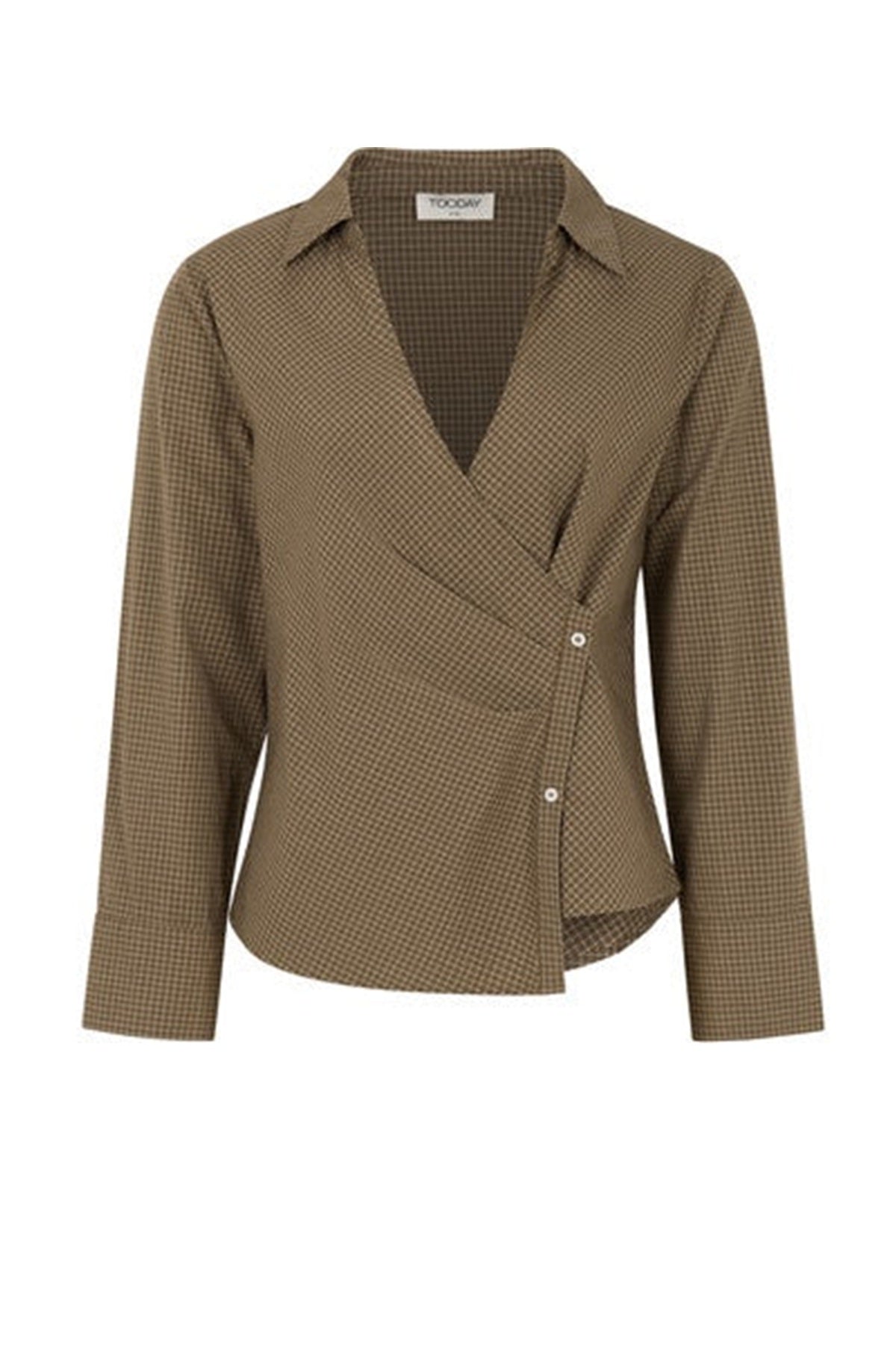 TOODAY Diana LS Shirt, Stone Brown