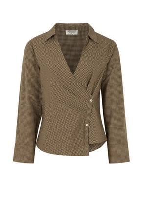 TOODAY Diana LS Shirt, Stone Brown