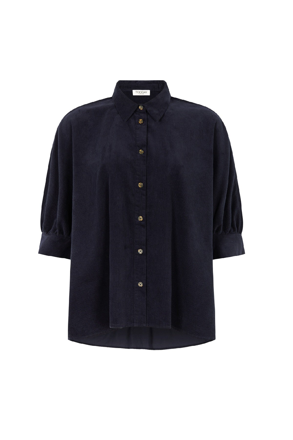 TOODAY Dove Oversized Shirt,  Dark Sapphire
