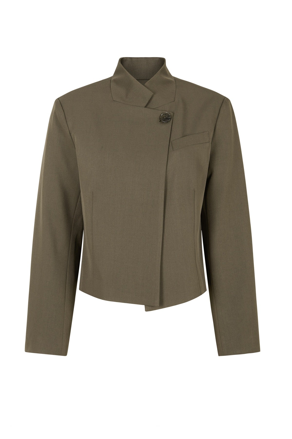 TOODAY Devin Short Blazer, Ivy Green