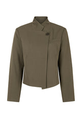 TOODAY Devin Short Blazer, Ivy Green