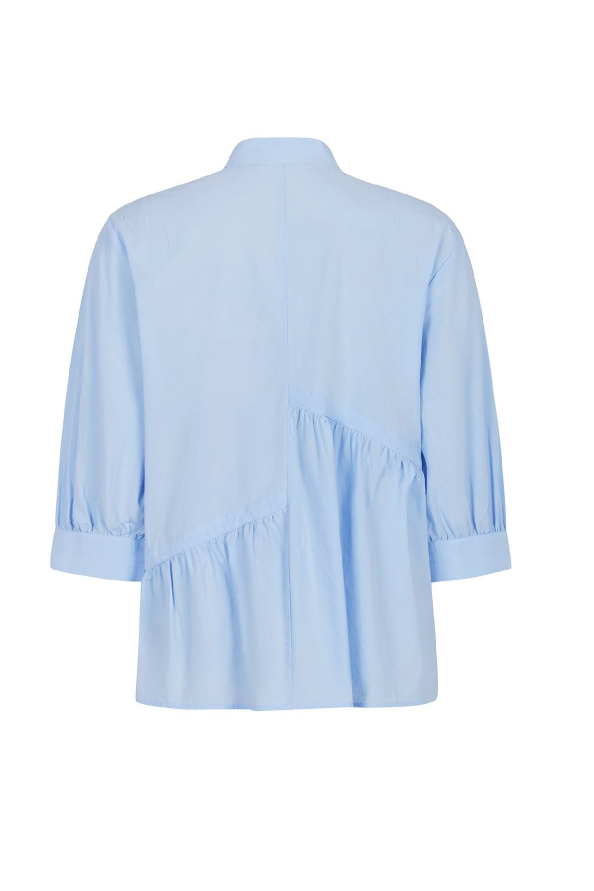 TOODAY Anabel 3/4 Asymmetric Shirt,  Chambray Blue