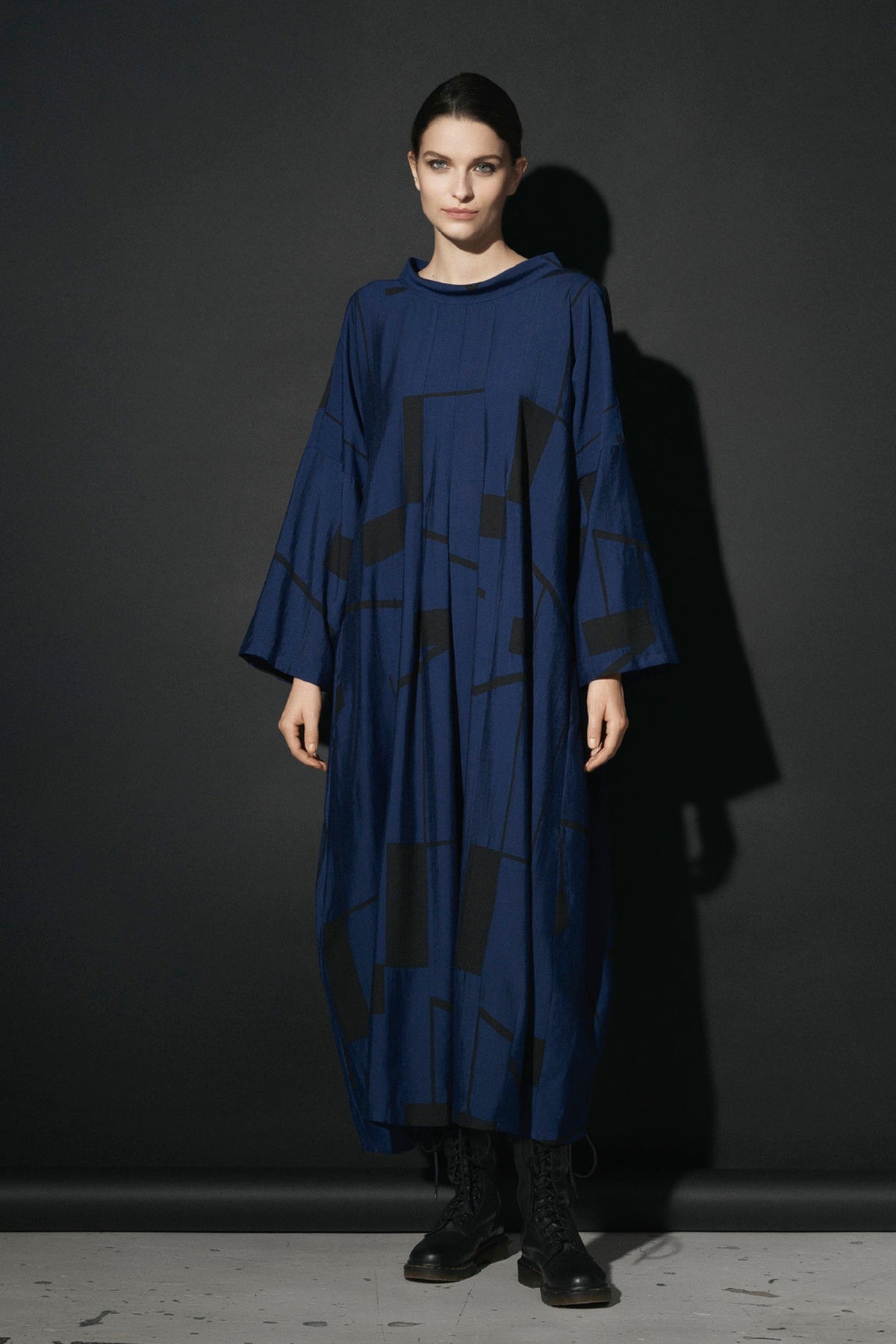 Trine Kryger Simonsen DRESS SONA (752072), blue/black