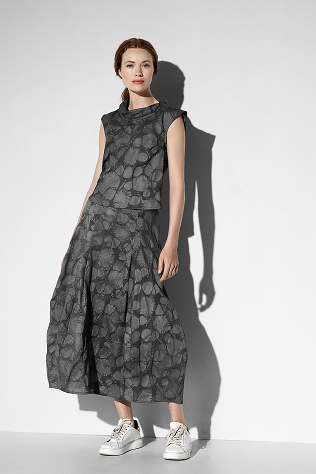 Trine Kryger Simonsen VILDA SKIRT (805070) Lava grey