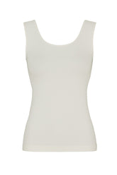 Tim & Simonsen Tulle rib top, Ivory