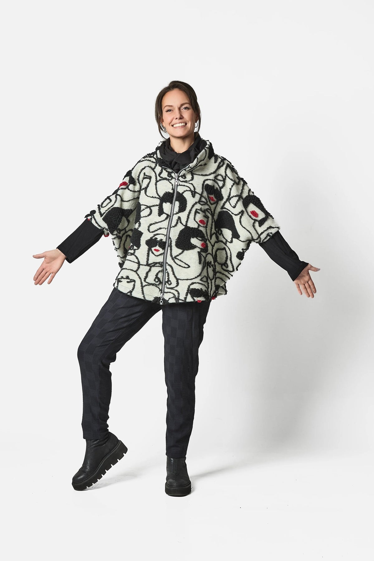My Soul Lady Poncho 2134, Multi