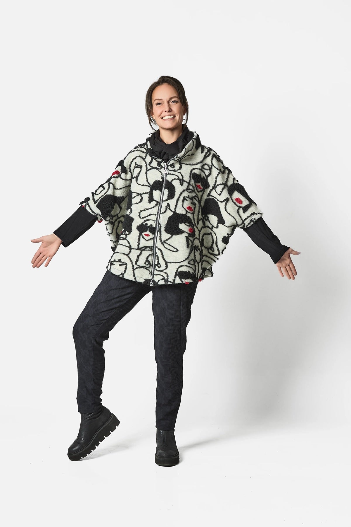 My Soul Lady Poncho 2134, Multi