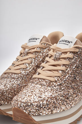 Woden Ronja Plateau Glitter, Multi