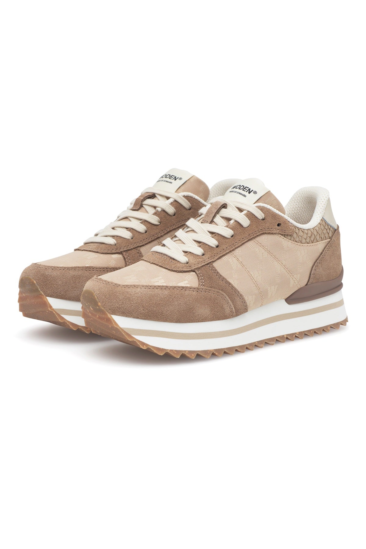 Woden Ronja Plateau Heritage, Coffee Cream