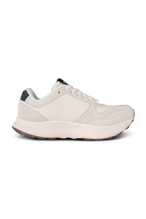 Woden Mathilde Runner Leather, Blanc de Blanc