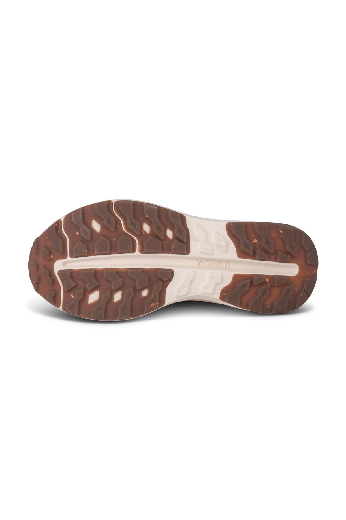 Woden Mathilde Runner Leather, Blanc de Blanc