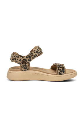 Woden Line Suede, Leopard