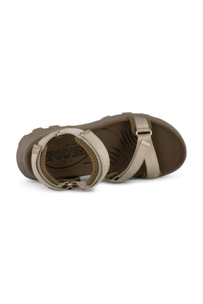 Woden Sandie sandal, Stone