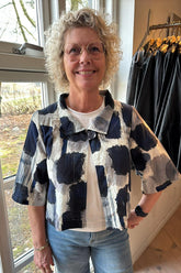 Thing kort jakke 7216, Navy