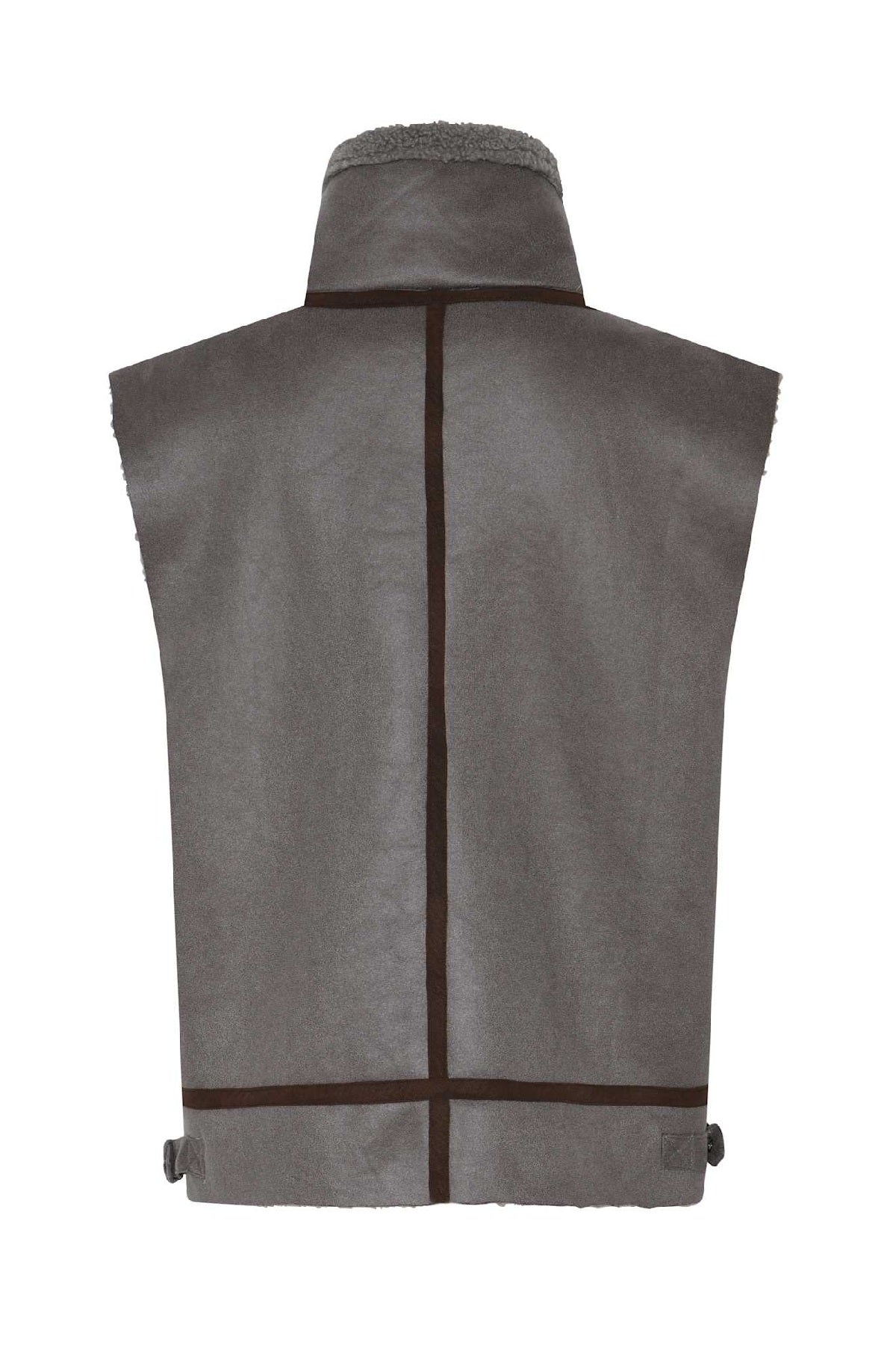 Humble by Sofie MILEYHBS VEST, light brown combi